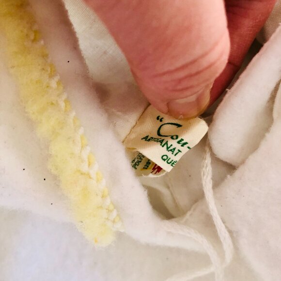 ⚜ 70-80s RARE Vintage Cou-Cou (Artisanat Inc.) Québec One-Piece Pajamas Baby M ⚜ - Picture 4 of 8